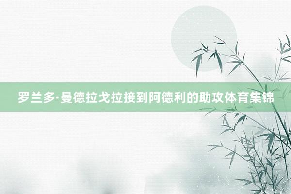罗兰多·曼德拉戈拉接到阿德利的助攻体育集锦