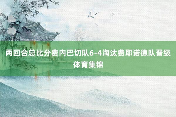 两回合总比分费内巴切队6-4淘汰费耶诺德队晋级体育集锦