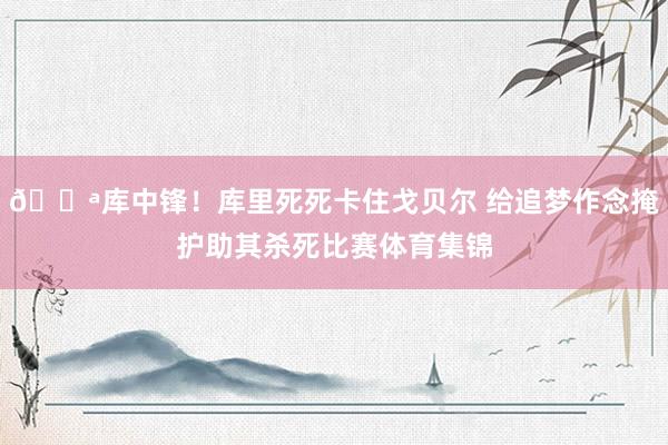 💪库中锋！库里死死卡住戈贝尔 给追梦作念掩护助其杀死比赛体育集锦