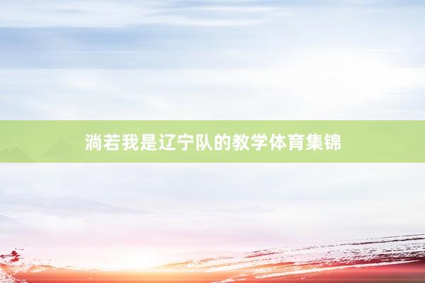淌若我是辽宁队的教学体育集锦