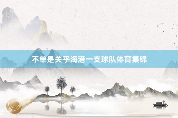 不单是关乎海港一支球队体育集锦