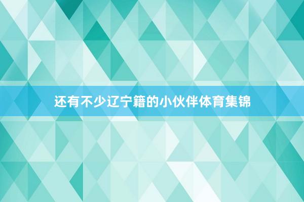 还有不少辽宁籍的小伙伴体育集锦